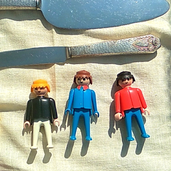 🏁 VINTAGE Geobra FIGURES Set of THREE - Picture 2 of 13